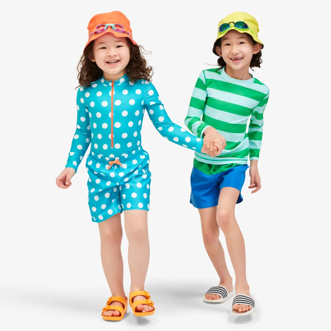 Primary.com Swim Trunk In Color Blocking Swim Bottoms 10 Primary.com Swim Trunk In Color Blocking Swim Bottoms