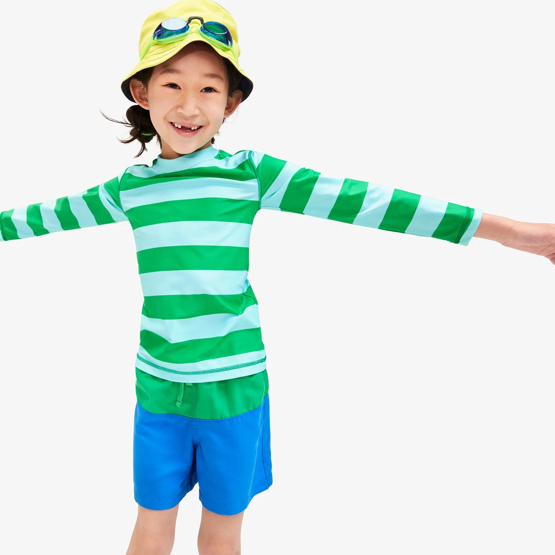 Primary.com Swim Trunk In Color Blocking Swim Bottoms 4 Primary.com Swim Trunk In Color Blocking Swim Bottoms