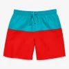 Primary.com Swim Trunk In Color Blocking Swim Bottoms