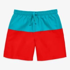 Primary.com Swim Trunk In Color Blocking Swim Bottoms